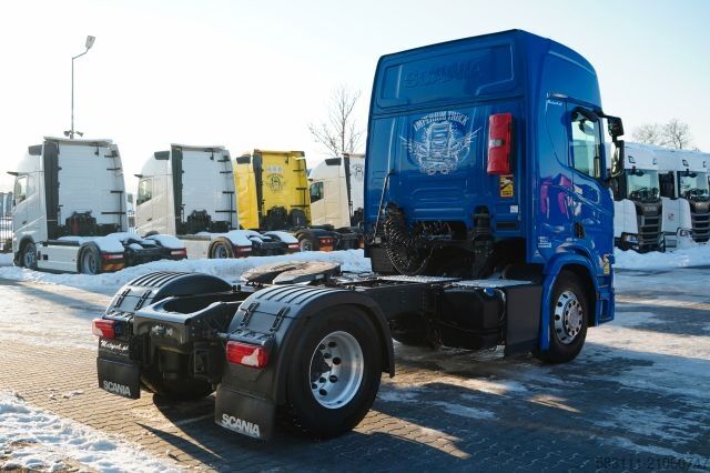 Standard tractor unit SCANIA R 450 / PE?NY ADR / RETARDER / I-PARK COOL / ALU