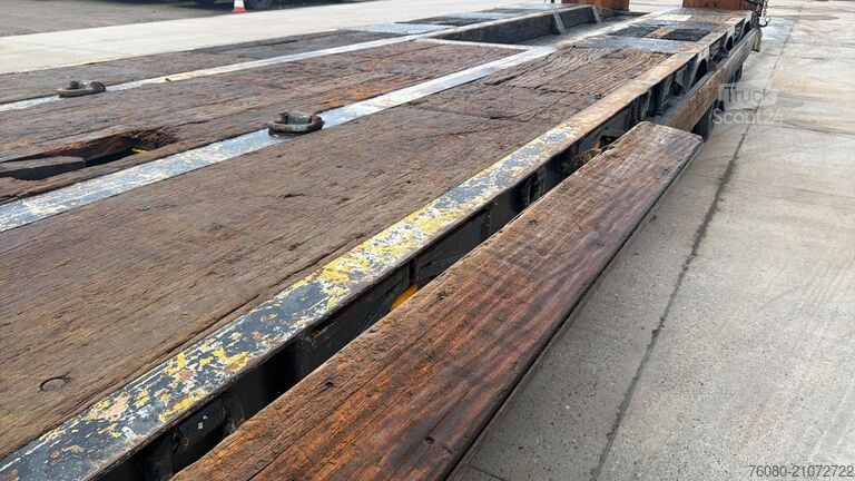 Low loader ROBUSTE KAISER S4503F (BELGIAN TRAILER / STEEL SUSPENSION / LA...
