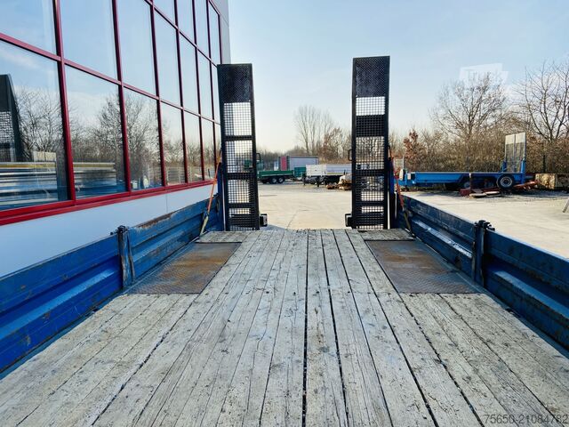 Low loader trailer  TTH 14  14 t Tandemtieflader
