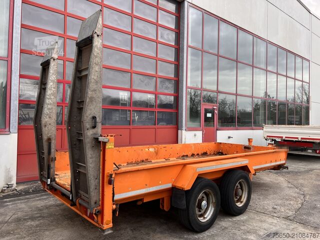 Low loader trailer  tt  Tandemtieflader