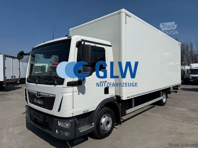 Кутиевиден ван MAN TGL 8.190 Koffer 6,50 m LBW 1,5 T*Diff-Sperre HA