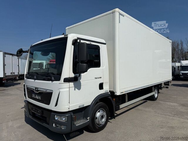 Кутиевиден ван MAN TGL 8.190 Koffer 6,50 m LBW 1,5 T*Diff-Sperre HA