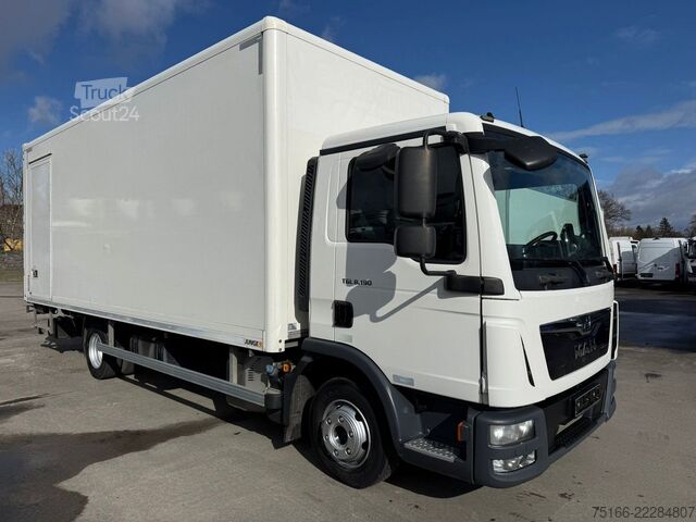 Кутиевиден ван MAN TGL 8.190 Koffer 6,50 m LBW 1,5 T*Diff-Sperre HA