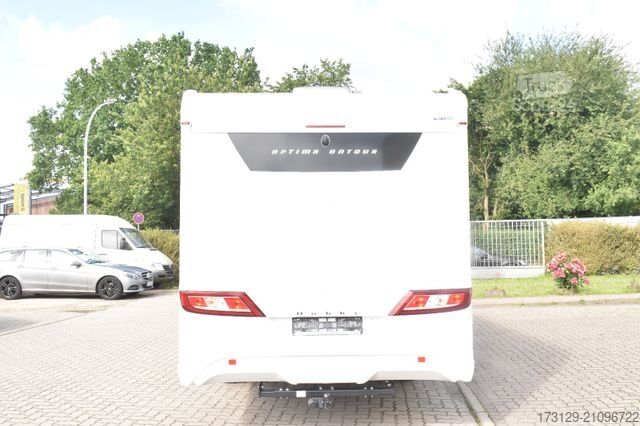 Ημιενσωματωμένο αυτοκινούμενο τροχόσπιτο HOBBY T 70 E OPTIMA ON TOUR EINZELB. LUFTF. AHK SAT+TV