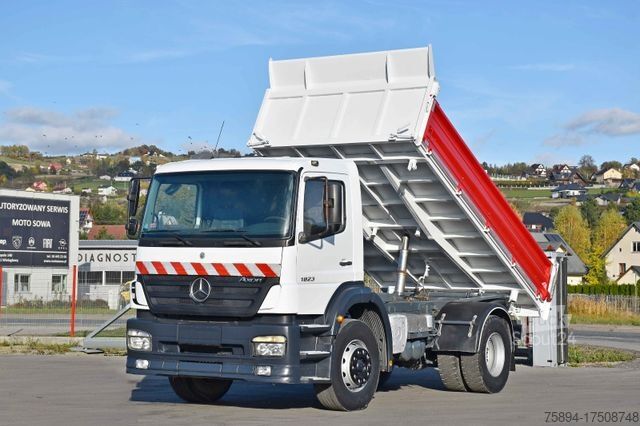Kiepwagen MERCEDES-BENZ AXOR 1823 * KIPPER 4,45 m * TOPZUSTAND