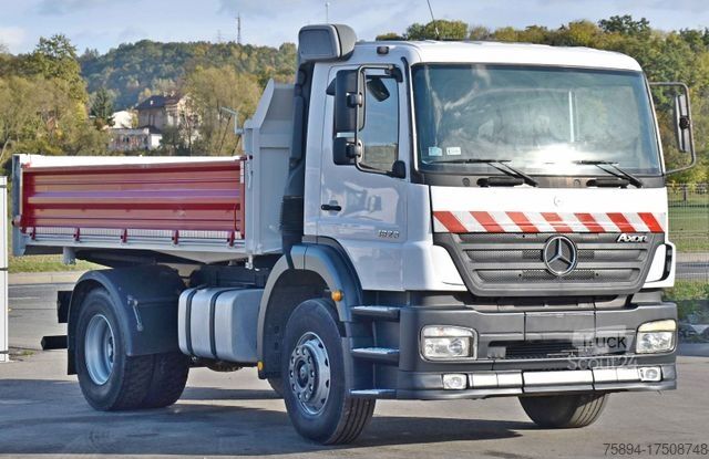 Kiepwagen MERCEDES-BENZ AXOR 1823 * KIPPER 4,45 m * TOPZUSTAND