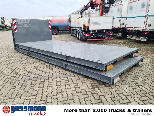 Abrollcontainer Abrollplattform 6500mm