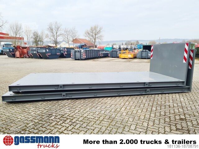 Abrollcontainer Abrollplattform 6500mm