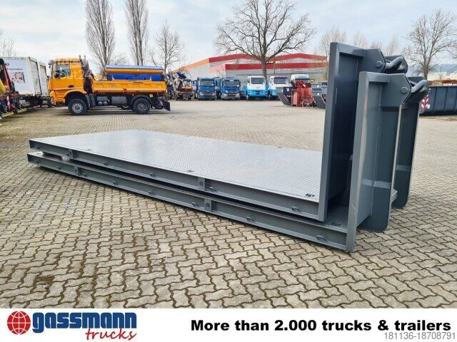 Abrollcontainer Abrollplattform 6500mm