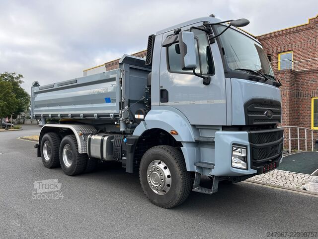 Camión volquete trilateral Ford F-Line 3542D DC 6x4 KH-Kipper, Bordmatik