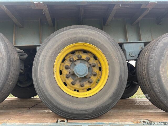 Причіп-платформа Haan OPL45 Heavy Duty (45Ton) / Rungen-Potholes / NL...