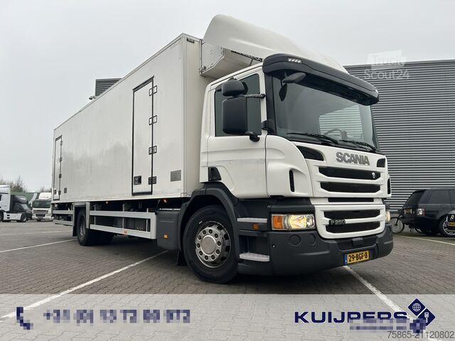 Gekoeld/bevroren transport Scania P250 / 624 dkm / Reefer -50 gr DuoTemp / Frigo ...