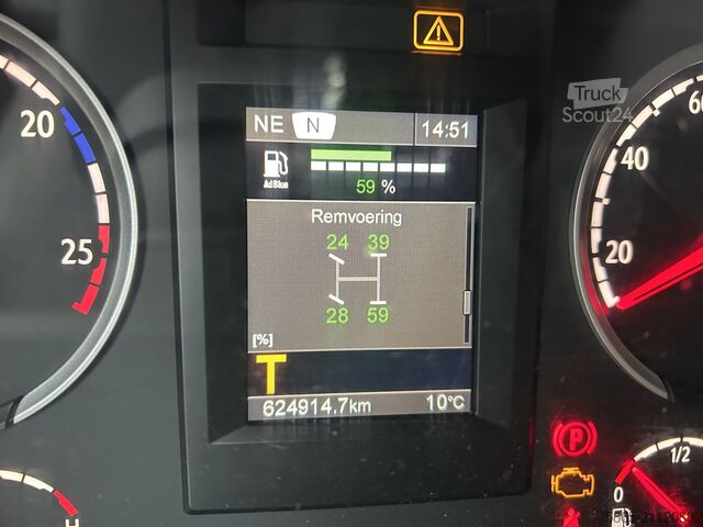 Gekoeld/bevroren transport Scania P250 / 624 dkm / Reefer -50 gr DuoTemp / Frigo ...