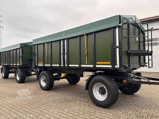 Самосвално ремарке Lametec 18to 3 Schieber Interne Nr. 8298