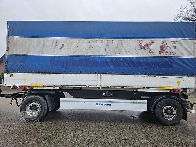 Anhänger Krone Wechselbrücken Anhänger Plane Spriegel Interne Nr. 0319