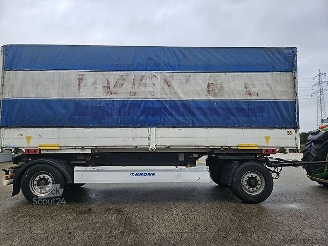 Anhänger Krone Wechselbrücken Anhänger Plane Spriegel Interne Nr. 0319