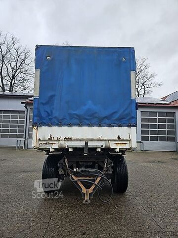 Anhänger Krone Wechselbrücken Anhänger Plane Spriegel Interne Nr. 0319