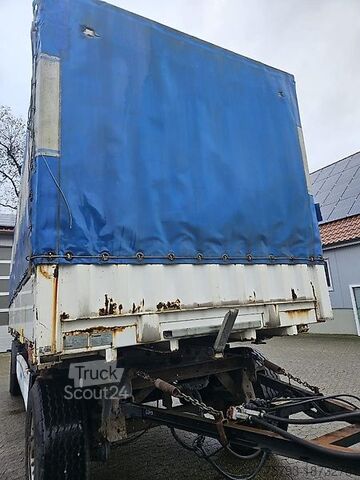 Anhänger Krone Wechselbrücken Anhänger Plane Spriegel Interne Nr. 0319