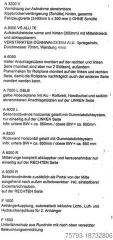 Kippanhänger Kröger 18to Interne Nr. 40173