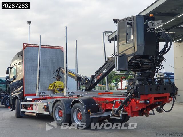 Prevoznik lesa Volvo FH16 750 FH16 6X4 HIAB E96S 79 wood crane Retar...