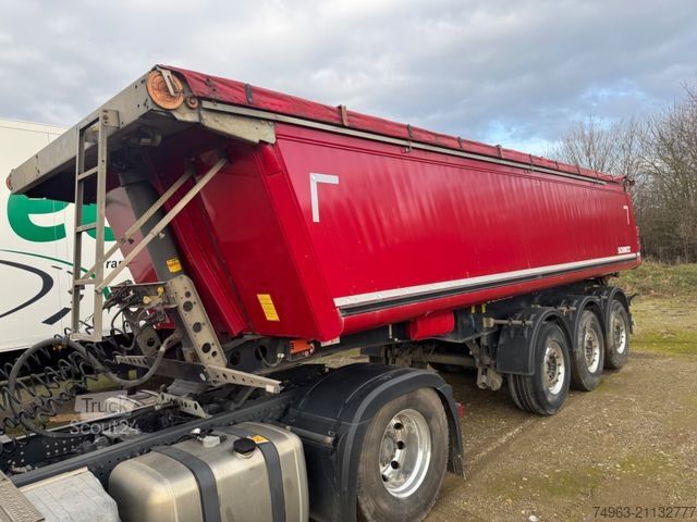 Tipper semitrailer SCHMITZ CARGOBULL SKI 24, Alukastenmulde