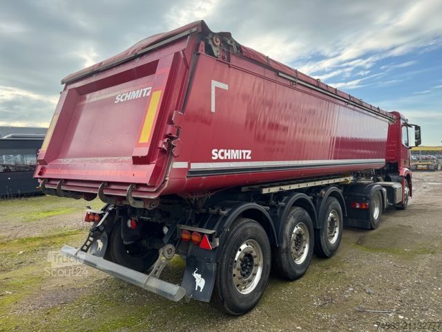 Tipper semitrailer SCHMITZ CARGOBULL SKI 24, Alukastenmulde