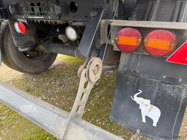 Tipper semitrailer SCHMITZ CARGOBULL SKI 24, Alukastenmulde