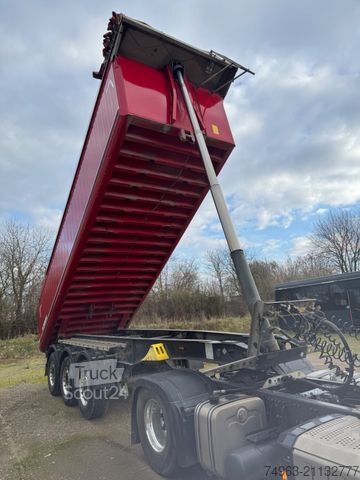 Tipper semitrailer SCHMITZ CARGOBULL SKI 24, Alukastenmulde