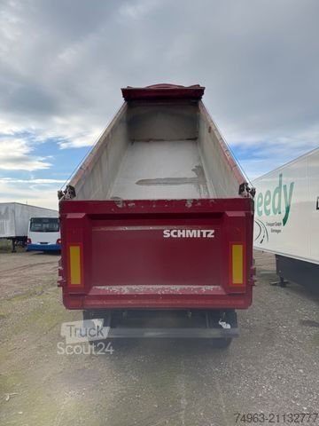 Tipper semitrailer SCHMITZ CARGOBULL SKI 24, Alukastenmulde