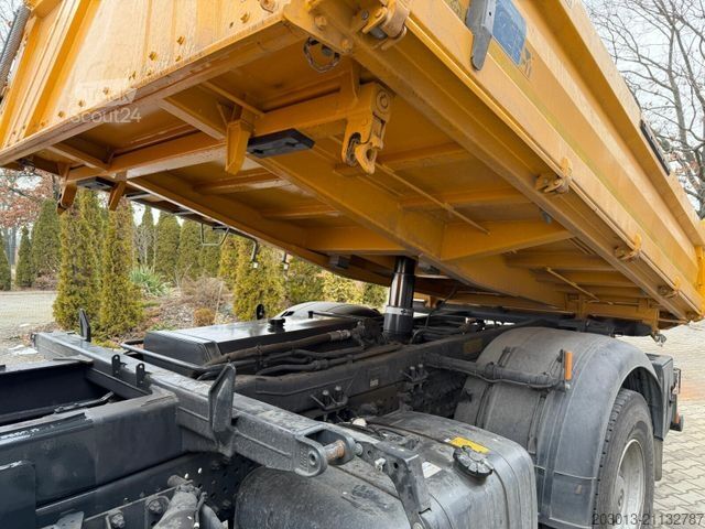 Kipper LKW MERCEDES-BENZ AROCS 1843 4x2 Kipper Kran Palfinger PK12.501