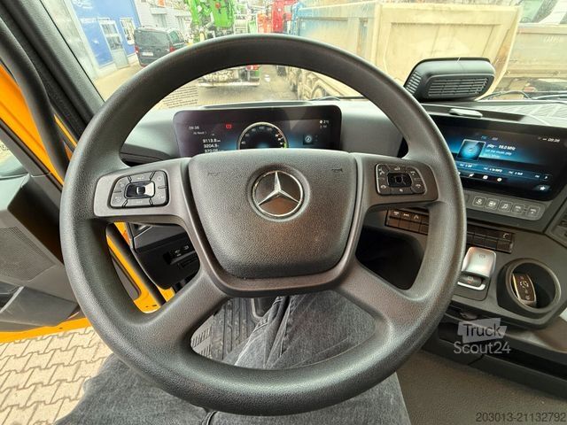 Autokran MERCEDES-BENZ AROCS 1843 4x2 Kipper Kran Palfinger PK12.501