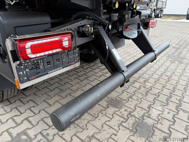 Autokran MERCEDES-BENZ AROCS 1843 4x2 Kipper Kran Palfinger PK12.501