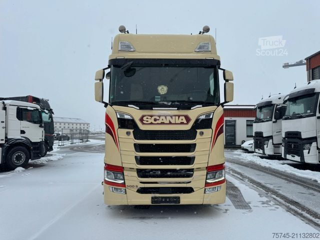 Tracteur routier standard SCANIA S 500 * STANDKLIMA * RETARDER * 2 X TANK * TOP *