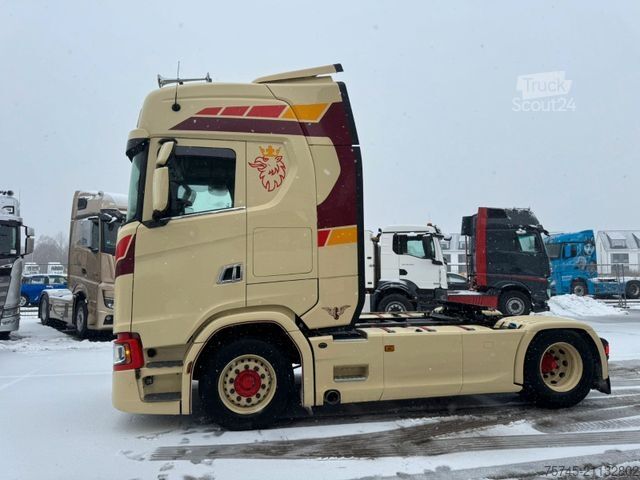 Tracteur routier standard SCANIA S 500 * STANDKLIMA * RETARDER * 2 X TANK * TOP *