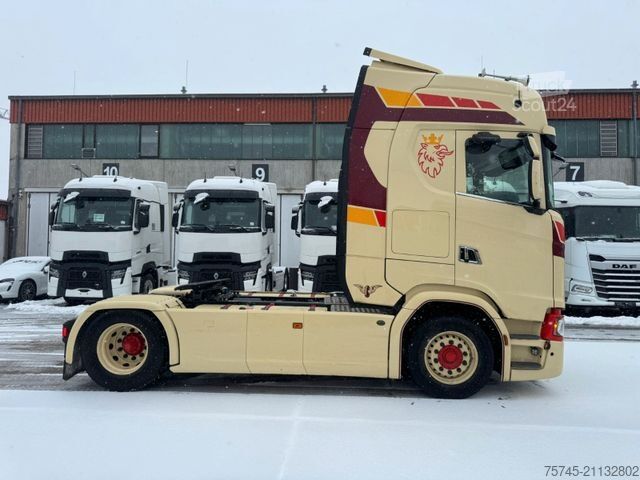 Tracteur routier standard SCANIA S 500 * STANDKLIMA * RETARDER * 2 X TANK * TOP *