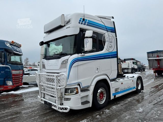 Standard tractor unit SCANIA R 500 * RETARDER * STANDKLIMA * ALCOA * LEDER *