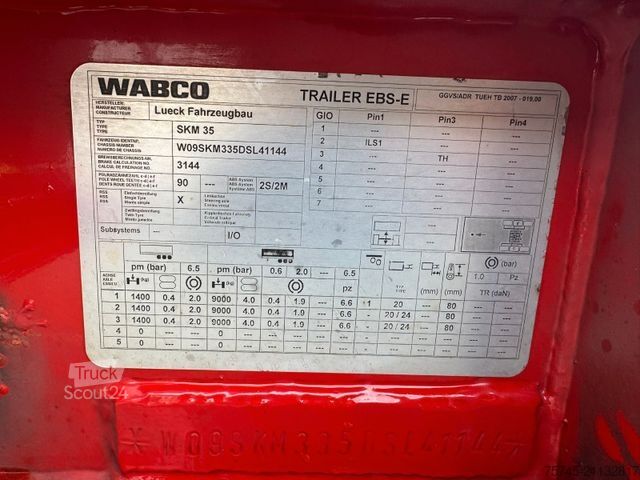 Kipper Auflieger  LUECK