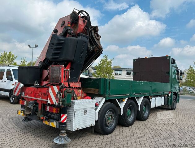 Kravas automašīnai uzstādīts celtnis MERCEDES-BENZ Actros 3251 L/ V8/ Fassi F 660 AXP.25/ 16m=3.1t