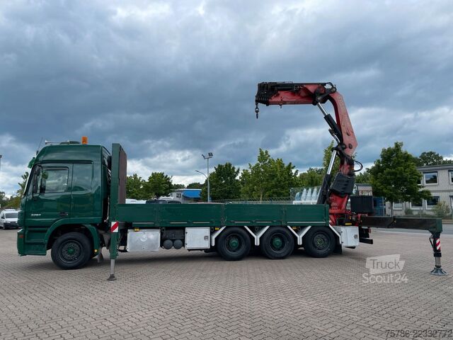 Kravas automašīnai uzstādīts celtnis MERCEDES-BENZ Actros 3251 L/ V8/ Fassi F 660 AXP.25/ 16m=3.1t