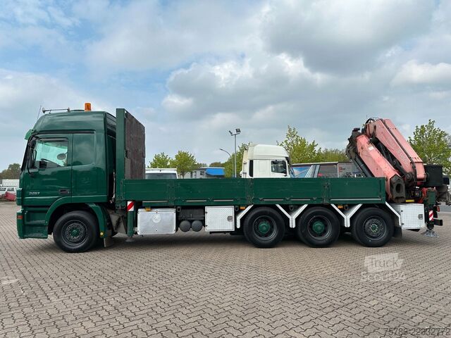 Kravas automašīnai uzstādīts celtnis MERCEDES-BENZ Actros 3251 L/ V8/ Fassi F 660 AXP.25/ 16m=3.1t