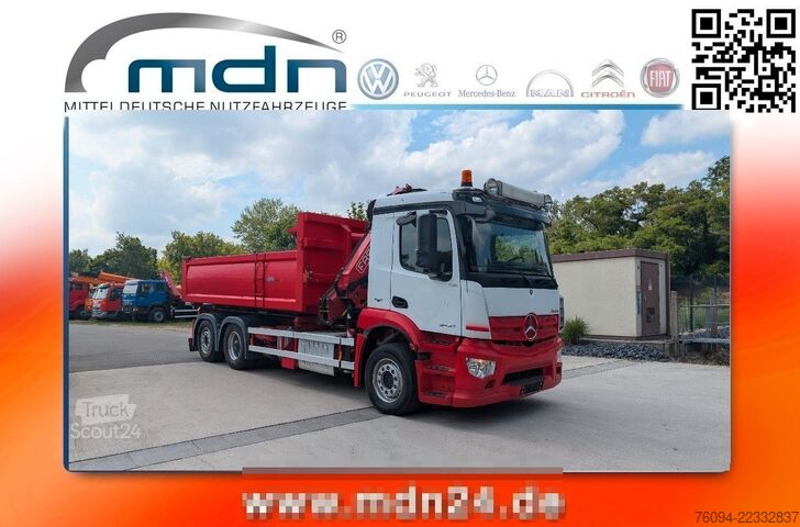 Kipper LKW MERCEDES-BENZ Arocs 2532 Kipper Bordmatik KRAN lift/lenk