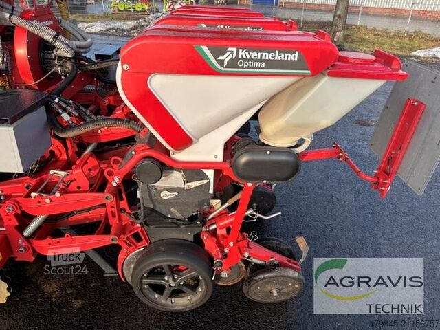 Hassas ekim makinesi Kverneland OPTIMA HD E-DRIVE inkl. Kverneland DF1 Fronttank