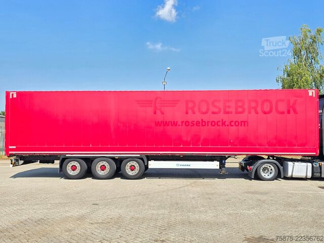 Полуремарке-фургон KRONE SD Trockenfrachtkoffer *Doppelstock *Lochbleche