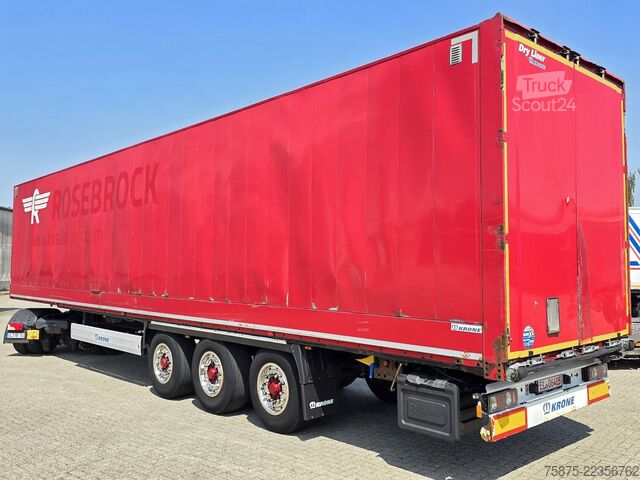 Полуремарке-фургон KRONE SD Trockenfrachtkoffer *Doppelstock *Lochbleche