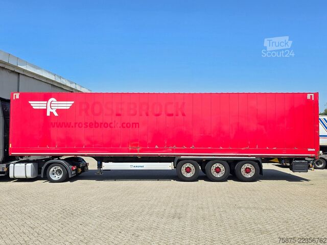 Полуремарке-фургон KRONE SD Trockenfrachtkoffer *Doppelstock *Lochbleche