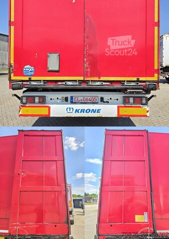 Полуремарке-фургон KRONE SD Trockenfrachtkoffer *Doppelstock *Lochbleche