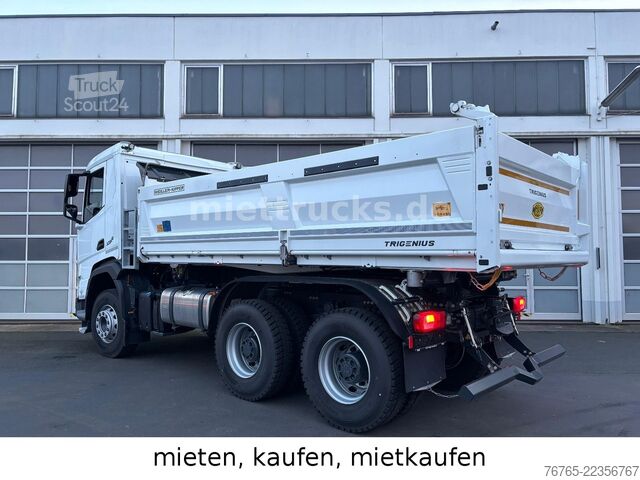 Camion-benne tricar DAF XFC 480 FAT 6x4 Meiller mietkaufen 1725 EUR