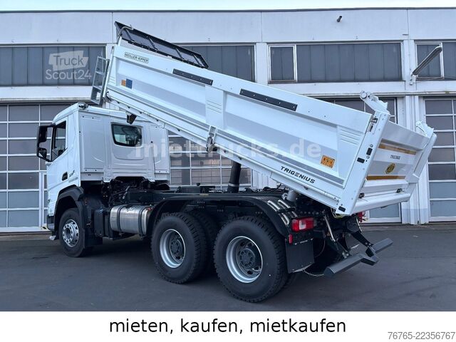 Camion-benne tricar DAF XFC 480 FAT 6x4 Meiller mietkaufen 1725 EUR