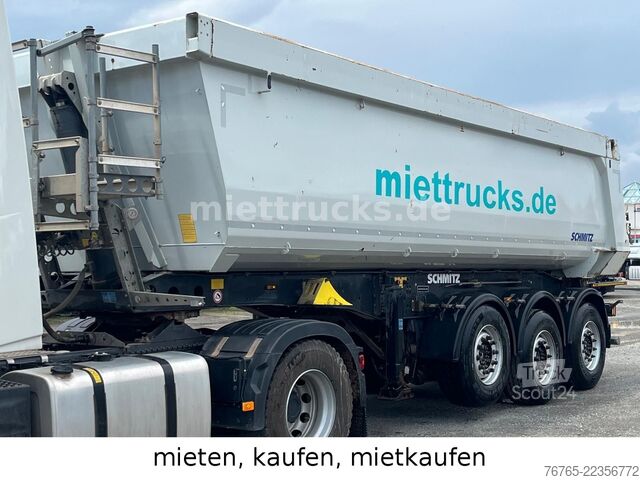 Semi-remorque benne SCHMITZ CARGOBULL SKI 24 28 cbm Stahl mietkauf für 530¤ möglich