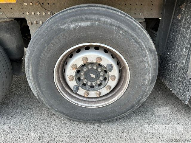 Brandalı açık yarı römork Schmitz Cargobull Semitrailer Curtainsider Standard Hayon